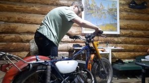 Мотоцикл Минск: Первый запуск