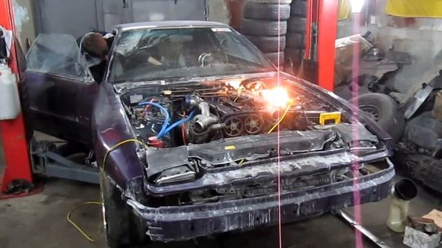 FIRST START 1.5JZ GTE toyota SUPRA JZA70 смотреть онлайн