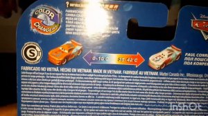 Unboxing and Review: Sally, Color Changers Cars 3 Mcqueen and Color Changers Paul Conrev | Cars 3