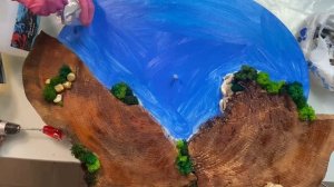 Часы из Слэбов и эпоксидной смолы