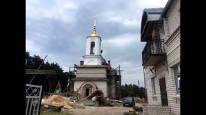 Храм на Дмитрово Черкасском кладбище в Твери