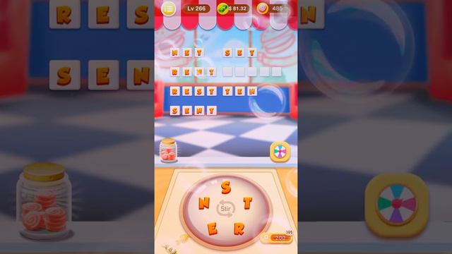 Word Sweety Game Level 266 смотреть онлайн