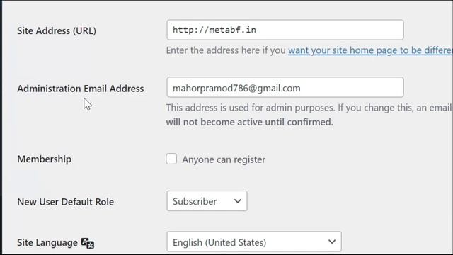 How to Change Administration Email ID In WordPress | Change Admin Email | WordPress Tutorial Hindi смотреть онлайн