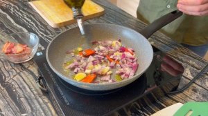 Ароматный крем-суп из тыквы с беконом