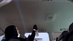 LAND CRUISER PRADO ХИМЧИСТКА ПОТОЛКА