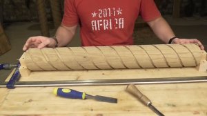 Витые колонны из дерева, резьба по дереву