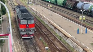 Поезда на станции Ожерелье. РА2, Экспресс РЭКС, ТЭП70