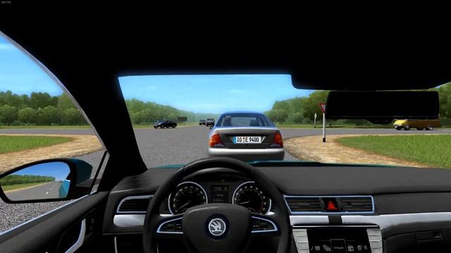 City Car Driving 1.5.4 - 2016 Skoda Superb Combi - Custom Sound смотреть онлайн
