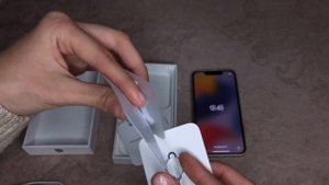 ?Unpacking iPhone 13 mini white (128gb)?✨/ ?Распаковка iPhone 13 mini белого цвета (128гб)?✨