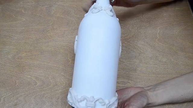 лайфхаки. Украшение бутылки своими руками. смотреть онлайн