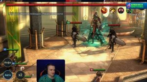 Путь новичка с Артаком, после Лайв арена  Raid: Shadow legends