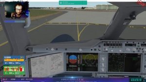 Яркий момент: FF_Airbus A350XWB & FPS Monitor - Посадка в Берлин