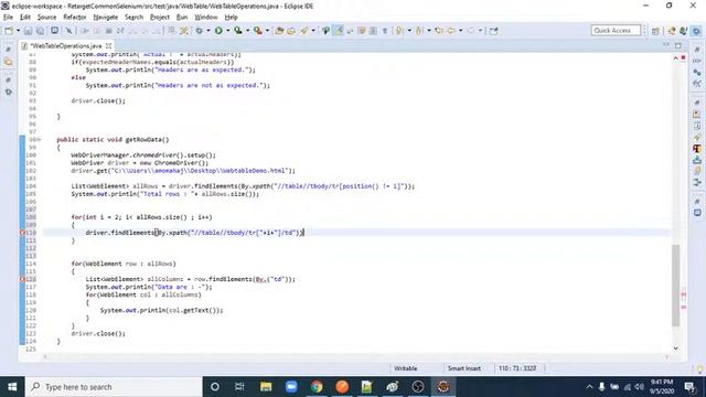 Selenium WebDriver Java Course Part 5 | Handling Web Table | Writing Independent Dependent XPath} смотреть онлайн