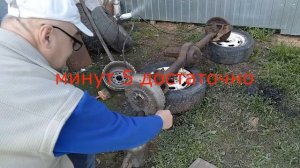 Как снять закисший тормозной барабан...