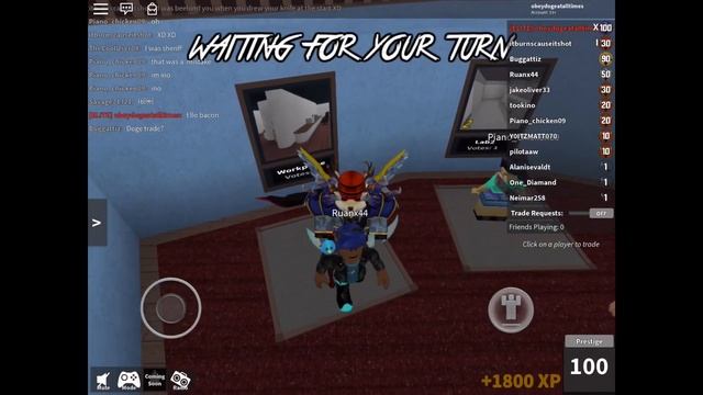 Roblox | Murder Mystery 2 | Trading for a Red Luger! смотреть онлайн