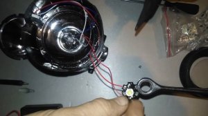 Фонарь сгорел светодиод