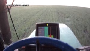 Трактор РТМ-160. Обработка ячменя гербицидом.