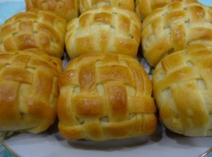 ПЛЕТЕНЫЕ КОРЗИНКИ С АДЫГЕЙСКИЙ СЫРОМ И ЗЕЛЕНЬЮ