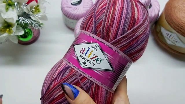 Подарок от Людмилы @user-sn3du7oz7t пряжа от Ализе и ЯрнАрт Вкусняшки смотреть онлайн