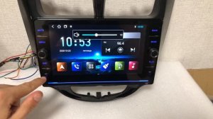 Hyundai Accent штатная магнитола Android Эксклюзив Купить Украина 2/32GB GPS WIFI BLUETOOTH