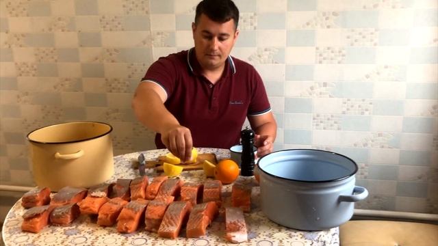 Как приготовить вкусный стейк из сёмги на мангале: простой рецепт шашлыка из рыбы под маринадом