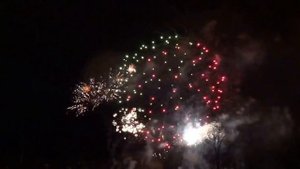 Праздничный салют в Елгаве 18 ноября 2015 !!!От Толкачёвых Сергея и Наталии.