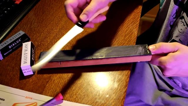 Идеальная заточка кухонных ножей. Мусат Lansky, паста Dialux смотреть онлайн