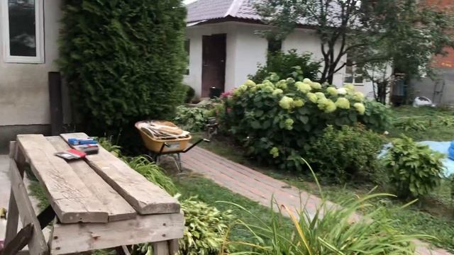 Ремонт дома , ремонт фасада , ремонт окон . Третий день ремонта . смотреть онлайн