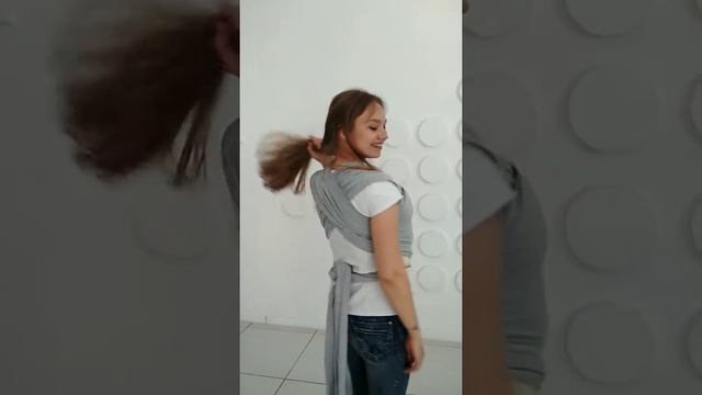 Слинг-шарф трикотажный