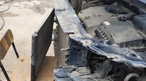 Чистка радиаторов Freelander 2. Продувка.