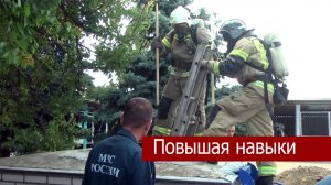 В 33 пожарно-спасательной части Кропоткина прошел отборочный этап на соревнования ЮФО