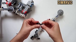 Робот художник Lego Mindstorms EV3 рисуем с пульта управления сборка по деталям