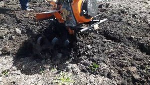 Фрезеровка почвы мотоблоком