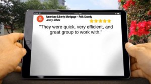 American Liberty Mortgage, Inc. - Polk Excellent 5-Star Review by Jenny Gibbs