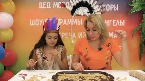 Бусы для индейцев. Мастерим с Феличиташкой. Аниматоры в Одессе. тел. 0675193262