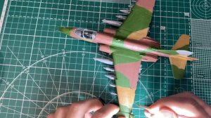 Покраска модели Звезда СУ-25 ЛЯГУШАЧЬЯ ЛАПКА