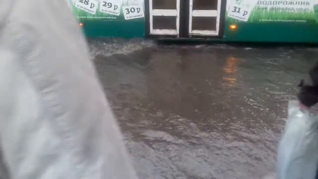 Работа ливнёвки на Пионерской 03.07.19 смотреть онлайн