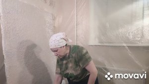 Как подготовить стены к поклейке обоев , грунтовка, этап 1