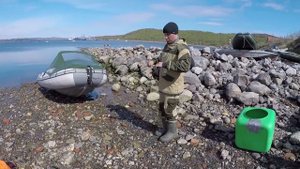Плавучий якорь (подводный парашют) / Floating anchor (an underwater parachute)