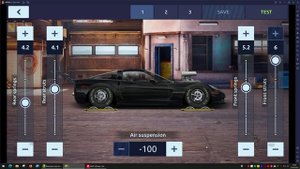Chevrolet Corvette C6 Z06 - Pré setup stock