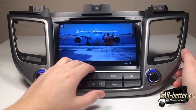 Обзор магнитолы для Hyundai ix35/Tucson 2015-2018 (Winca W2-W546) смотреть онлайн