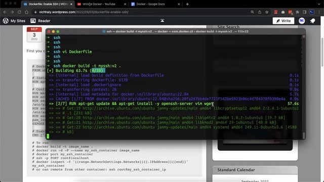 Docker: Build Dockerfile to enable remote SSH to Docker image (Easy Steps!) смотреть онлайн