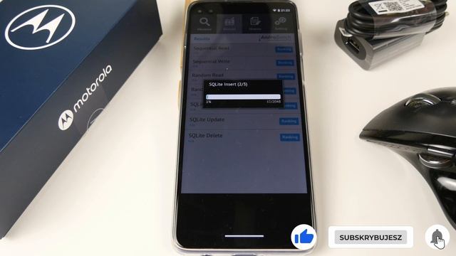 Motorola Moto g100 Androbench | Test смотреть онлайн