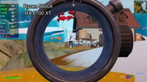 Best GPU for Fortnite : RX 6700 XT vs RTX 4060 vs RX 6600 with Ryzen 5 5600X