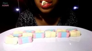 ASMR CUTE MARSHMALLOW MUKBANG (EATING SOUNDS + NO TALKING) | Phlox ASMR