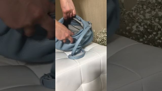 Сумка женская кожаная "Rumba" голубая флотар смотреть онлайн