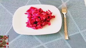 Потрясающий салат из свёклы. Закуска из свёклы.