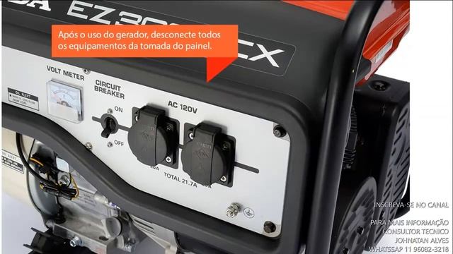 Gerador Honda EZ3000 смотреть онлайн