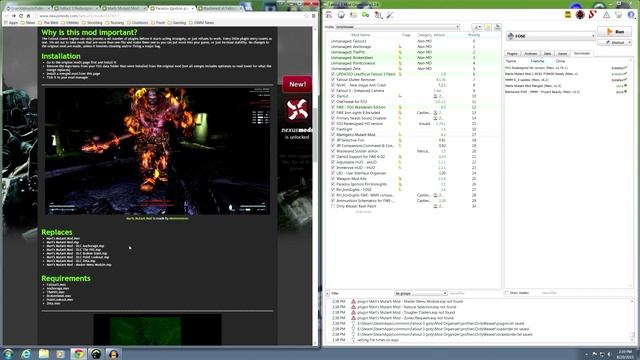 Mod Organizer for Fallout 3 #7: Project Beauty and Mart's Mutant Mod смотреть онлайн