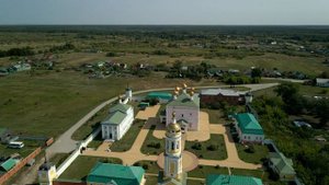 НИКОЛО-ЧЕРНЕЕВСКИЙ МОНАСТЫРЬ - СТАРО-ЧЕРНЕЕВО | Аэросъёмка 4К - DJI Mavic Air 2